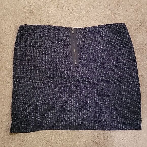 Theory blue/black tweed skirt   - Picture 5 of 9